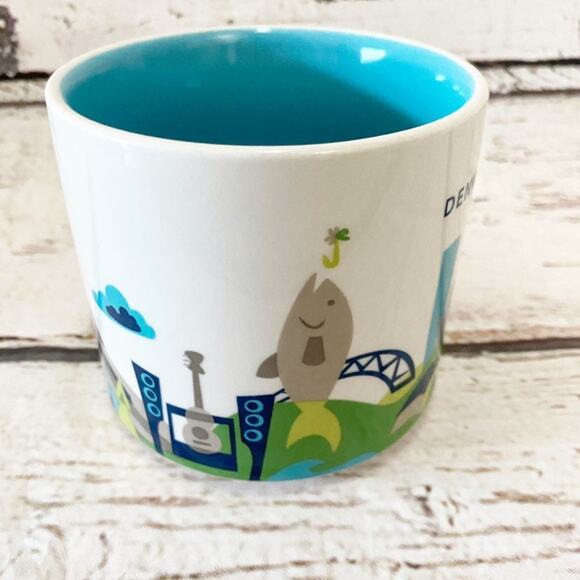 STARBUCKS Denver Colorado You Are Here Coffee Mug - Picture 2 of 6